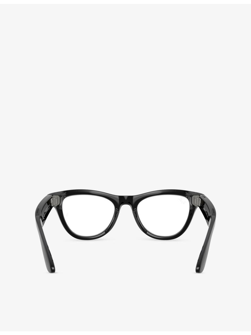 Ray-Ban Skyler cat-eye AI glasses, imported from the UK