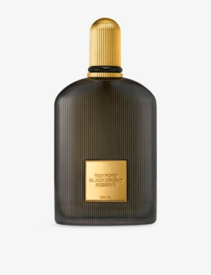 Tom Ford Black Orchid Reserve parfum bottle, imported from the UK