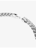 Swarovski 18ct gold plated zirconia tennis bracelet (British brand)