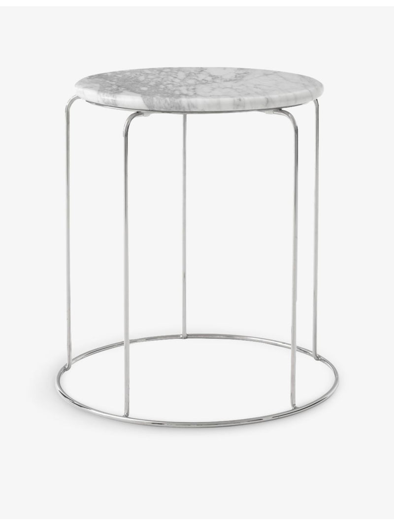 &Tradition Carrara marble stool topper 18cm - British product