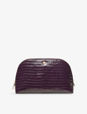 Aspinal of London Classic Large Leather Cosmetic Case
