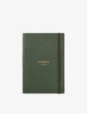 Aspinal of London Logo-Embossed Bound A5 Leather Journal 21cm