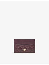 selfridges Aspinal of London Slim Leather Card Holder- Buy online at McGrocer