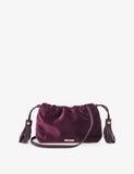 Aspinal of London Amelia velvet cross-body bag, UK version