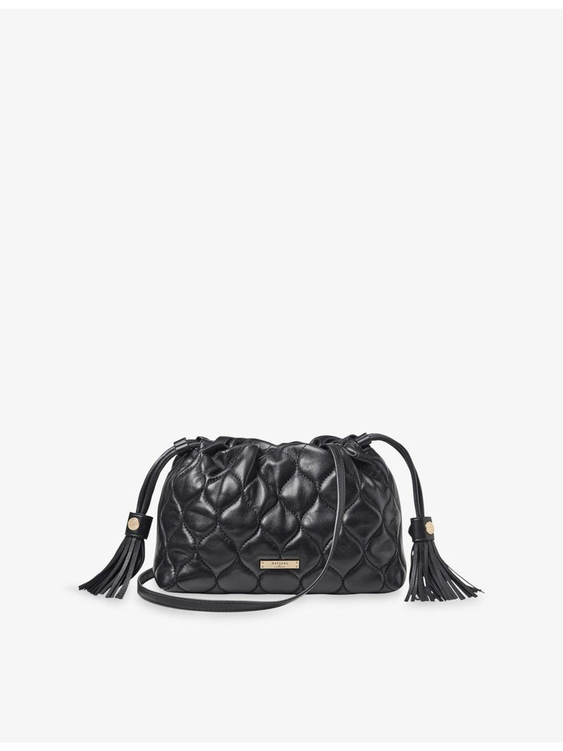Aspinal of London Amelia quilted leather cross-body bag, UK version