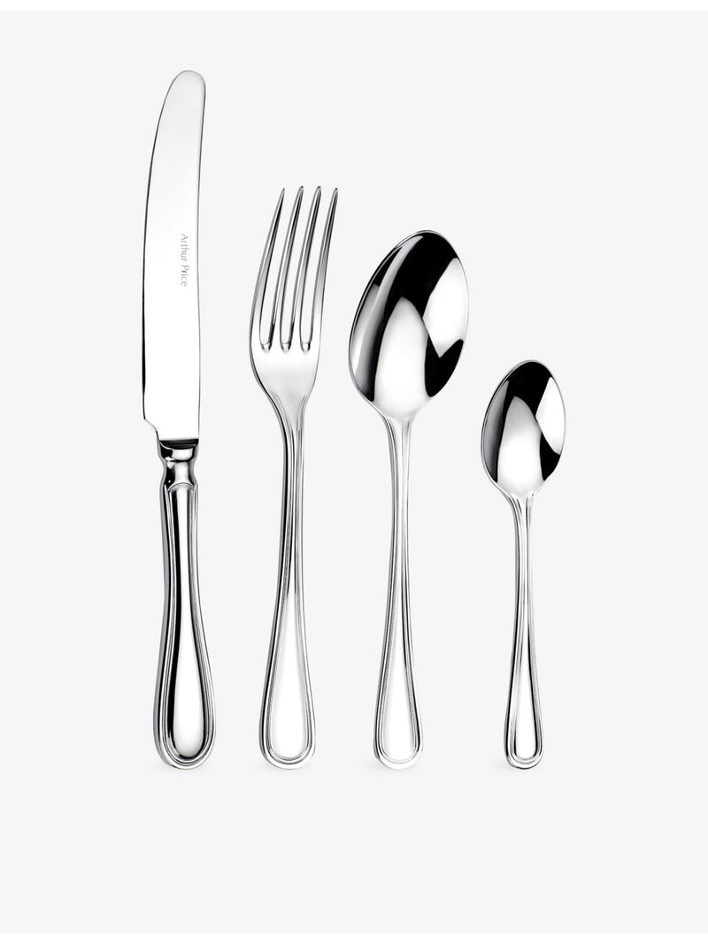 Arthur Price Britannia 34-piece stainless steel cutlery set, UK version