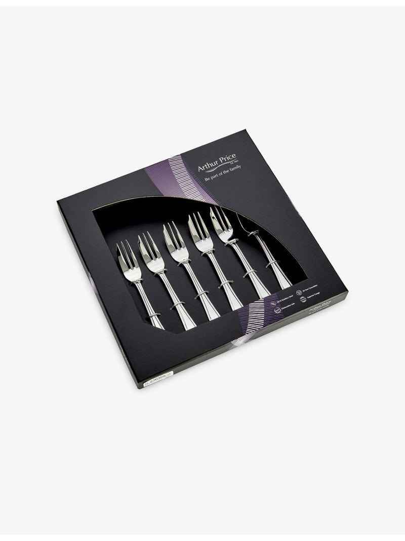 Arthur Price Everyday Classic pastry forks set of six - British product