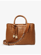 selfridges Aspinal of London Midi London Leather Tote Bag- Buy online at McGrocer