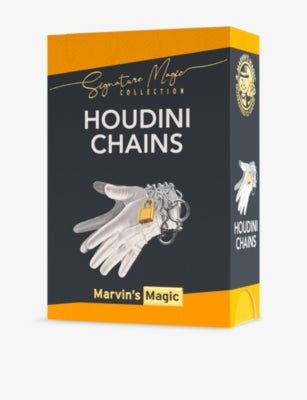 Marvin's Magic Houdini chains playset with padlock, UK version
