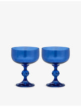 selfridges anna + nina Mare Cocktail Glasses Set Of Two- Buy online at McGrocer