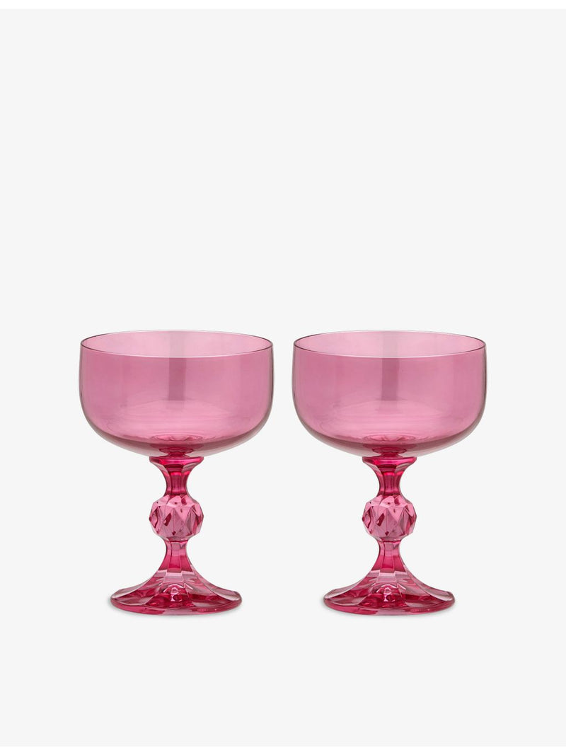 anna+nina Rose cocktail glass set of two - British product