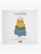 selfridges Mushie x FRIGG Multicolour Plastic Nesting Stars Toy- Buy online at McGrocer