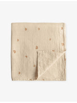 selfridges Mushie Printed Pack of Three Cotton Muslin Cloth Set 59cm- Buy online at McGrocer