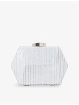 selfridges Phase Eight Sparkle Rhinestone-Embellished Clutch Bag- Buy online at McGrocer