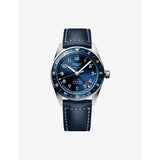 selfridges Longines Spirit Zulu Time Stainless-Steel and Ceramic Bezel 39mm Automatic Watch- Buy online at McGrocer