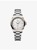 Longines Conquest rose gold automatic watch 30mm (British brand)