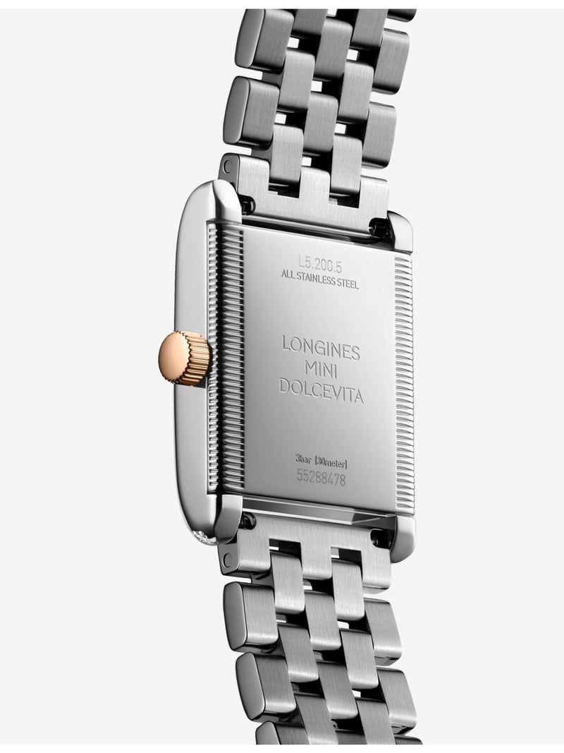 Longines Mini DolceVita quartz watch 0.456ct diamond, UK version