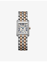 selfridges Longines Mini DolceVita Stainless Steel 0.456ct Diamond Quartz Watch- Buy online at McGrocer