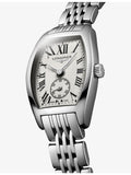 Longines stainless steel quartz watch Evidenza Tonneau - British product
