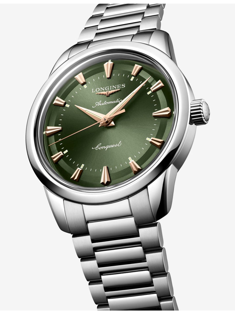 Longines Conquest Heritage automatic watch 40mm, imported from the UK