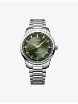 selfridges Longines Conquest Heritage Stainless Steel Automatic Watch 40mm- Buy online at McGrocer