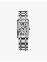 selfridges Longines DolceVita Stainless Steel and 0.386ct Diamond Quartz Watch- Buy online at McGrocer