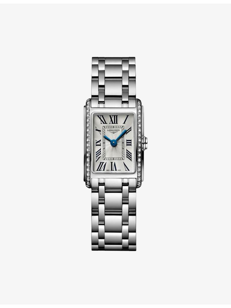 Longines DolceVita stainless steel diamond watch L5.258.0.71.6, UK version