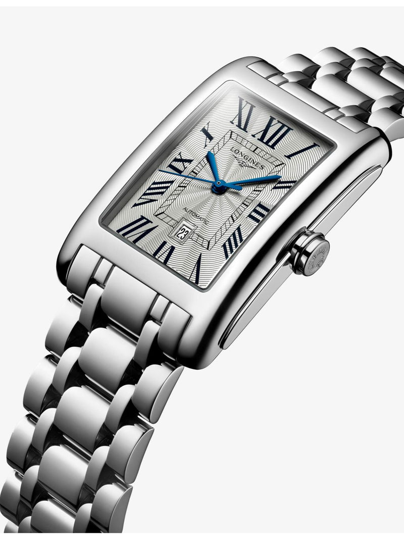 Longines DolceVita stainless steel automatic watch, imported from the UK