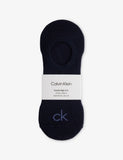 Calvin Klein High-Cut Stretch-Cotton No-Show Socks Pack of 3