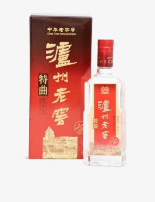 LuZhou LaoJiao Tou Qu baijiu 500ml bottle, UK version