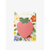 selfridges Rifle Paper Strawberry Sticky Notes, Pack of 50- Buy online at McGrocer