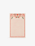 Rifle Paper Co Juliet checklist notepad 75 sheets, UK version