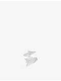 Boucheron Fleche 18ct white gold diamond ring 0.67ct - British product