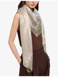 Bvlgari silk scarf letter degrade 140cm, UK version