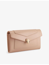 selfridges Bvlgari Serpenti Forever Leather Long Wallet 10 x 19 x 3.8cm- Buy online at McGrocer