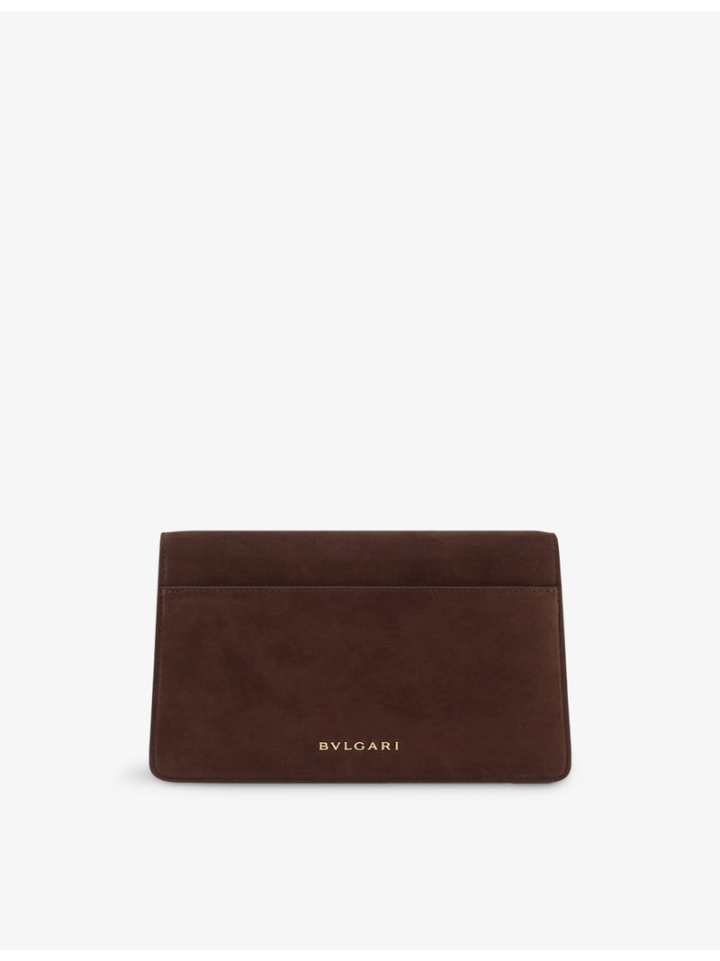 Bvlgari Serpenti small suede shoulder bag - British product