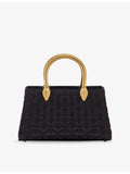 Bvlgari Serpentine Duette satin top-handle bag, UK version