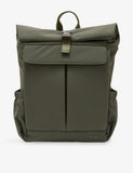 Reiss roll-top woven backpack 35cm - British product