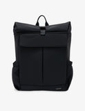 Reiss roll-top woven backpack 35cm - British product
