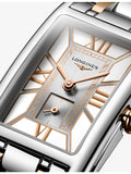 Longines DolceVita red PVD rectangular quartz watch (British brand)
