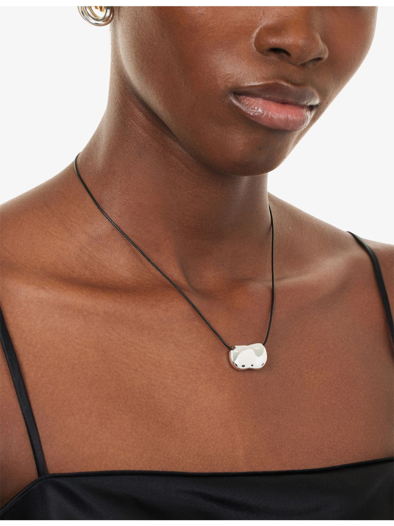 Heaven Mayhem Pebble silver-plated brass necklace (British brand)