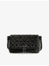 selfridges Zadig&Voltaire Rocky II Quilted Denim Shoulder Bag- Buy online at McGrocer