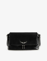 selfridges Zadig&Voltaire Rocky II Wing-Embellished Leather Cross-Body Bag- Buy online at McGrocer