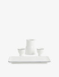 Wedgwood Gio bone china baijiu set and tray, UK version