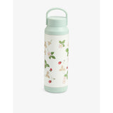 selfridges Wedgwood Wild Strawberry Insulated Stainless-Steel Bottle 530ml- Buy online at McGrocer