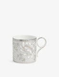 Wedgwood Silver Tonquin bone china mug 270ml - British product