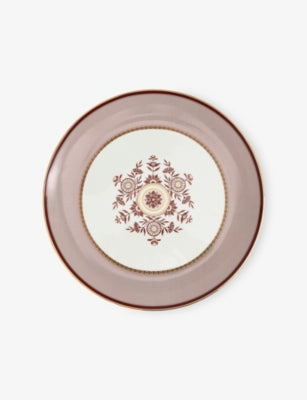 Wedgwood Red Splendour bone china charger plate 34cm, UK version