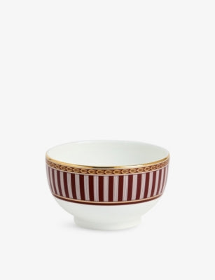 Wedgwood Red Splendour bone china bowl 11cm, UK version