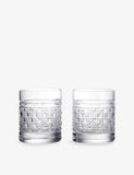 Waterford Opulence crystal tumbler set of two - British product