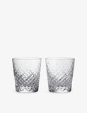 Waterford Celebrations crystal tumblers set of two 340ml (British brand)